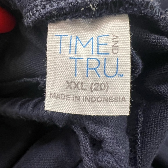 Time and Tru Navy Ankle Pants - Picture 3 of 3